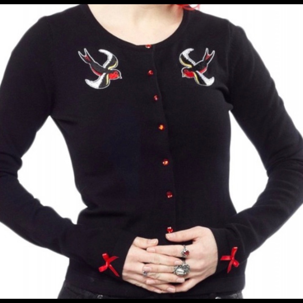 SOURPUSS black sparrow cardigan ✨✨